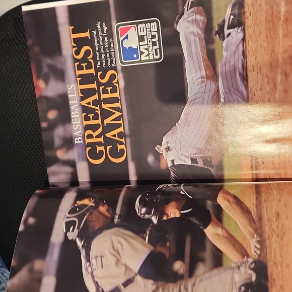 EUC MLB Insiders Club Baseball Greatest Games Hardcover printed 2011 - Picture 8 of 10